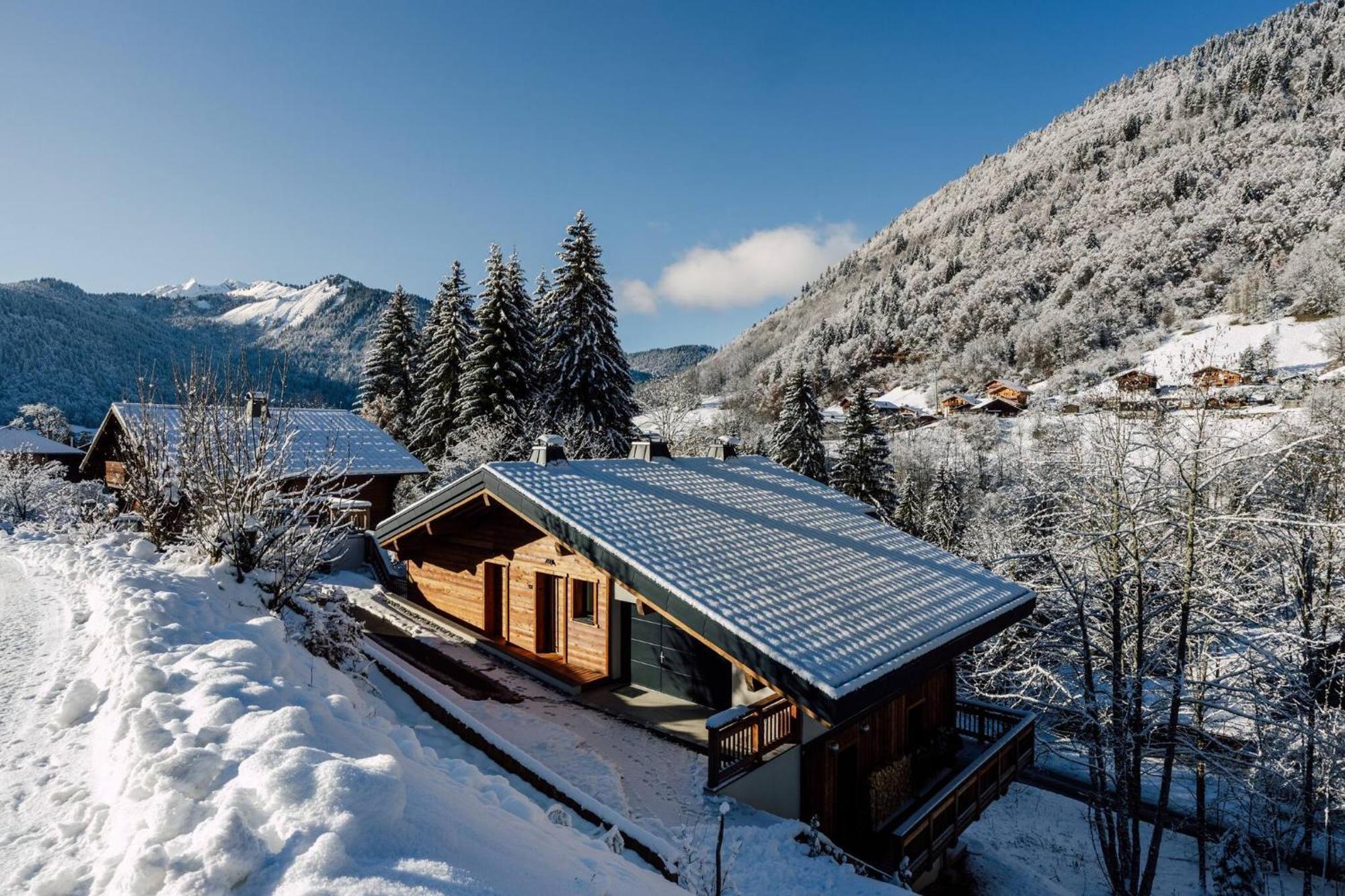 Les Petits Ours Montriond Superbe 8 14 Personnes Villa Exterior photo