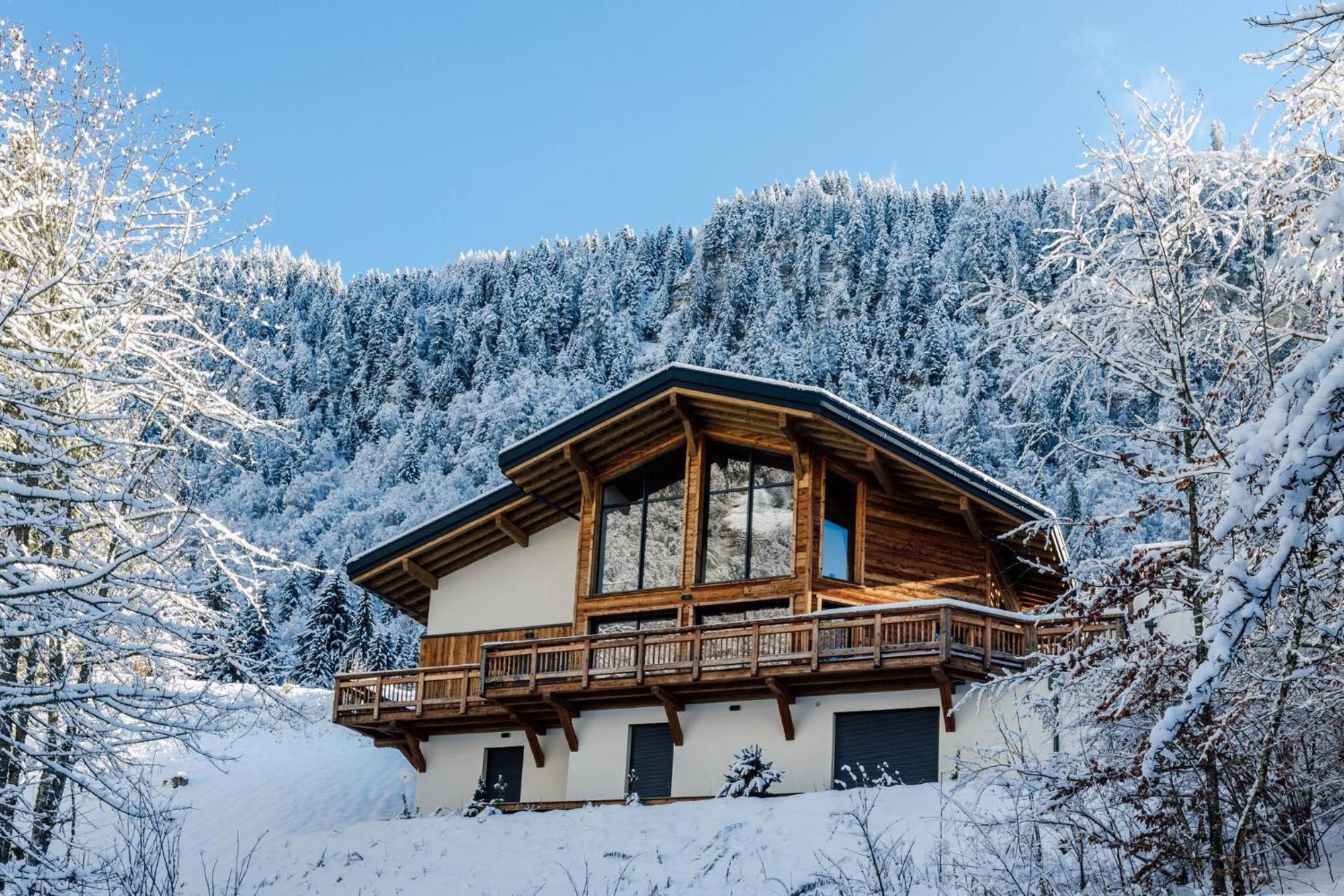Les Petits Ours Montriond Superbe 8 14 Personnes Villa Exterior photo